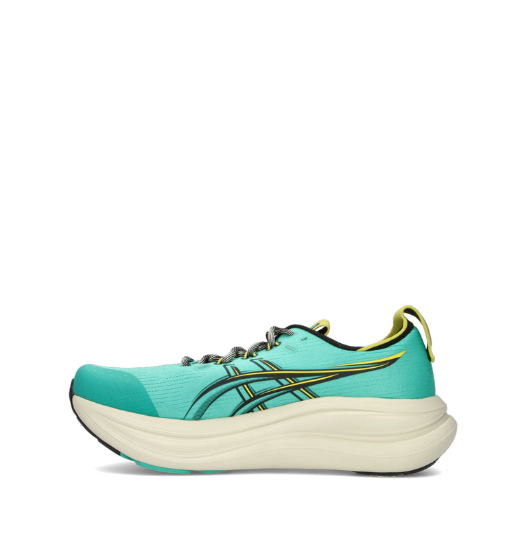 ASICS GEL-NIMBUS 28 TR Scarpa trail running uomo aurora green/black