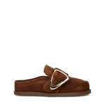 INUIKII Sabot donna marrone in suede