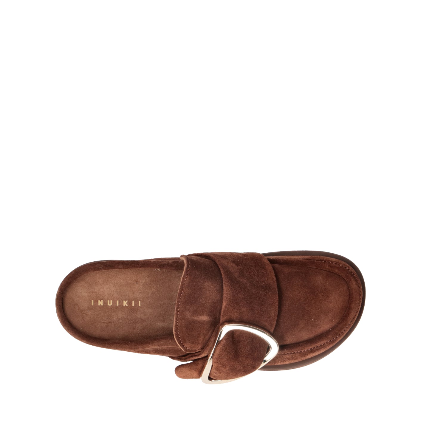 INUIKII Sabot donna marrone in suede