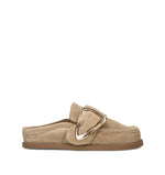 INUIKII Sabot donna beige in suede