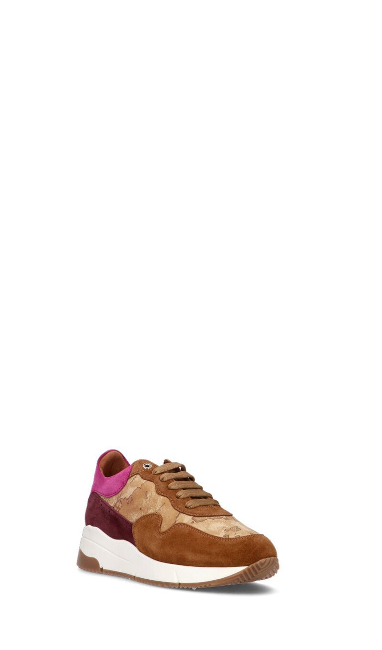 ALVIERO MARTINI Sneaker donna tabacco in suede