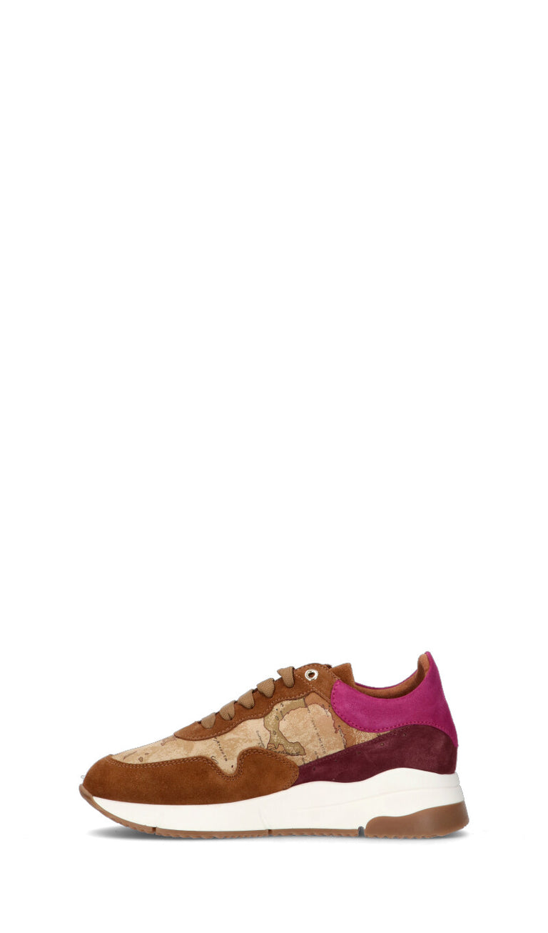 ALVIERO MARTINI Sneaker donna tabacco in suede