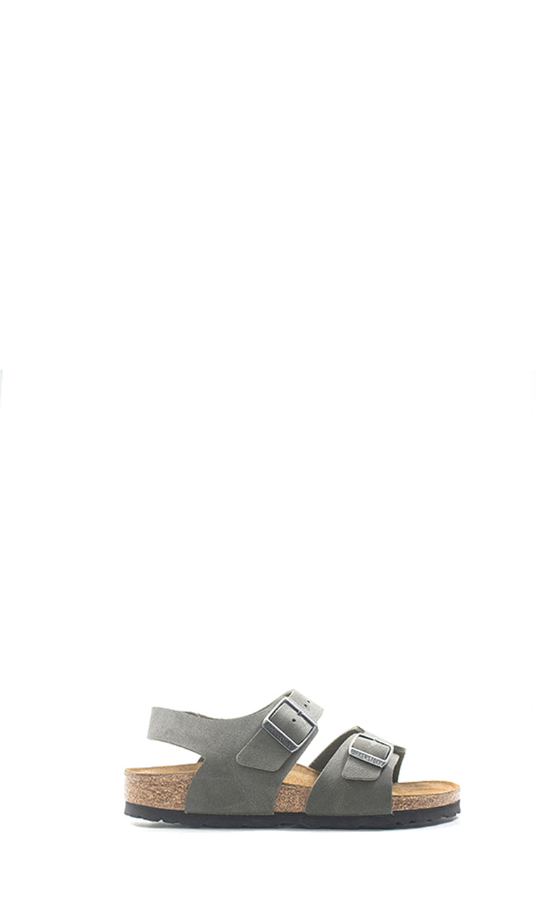 BIRKENSTOCK NEW YORK KIDS Sandalo bimbo grigio
