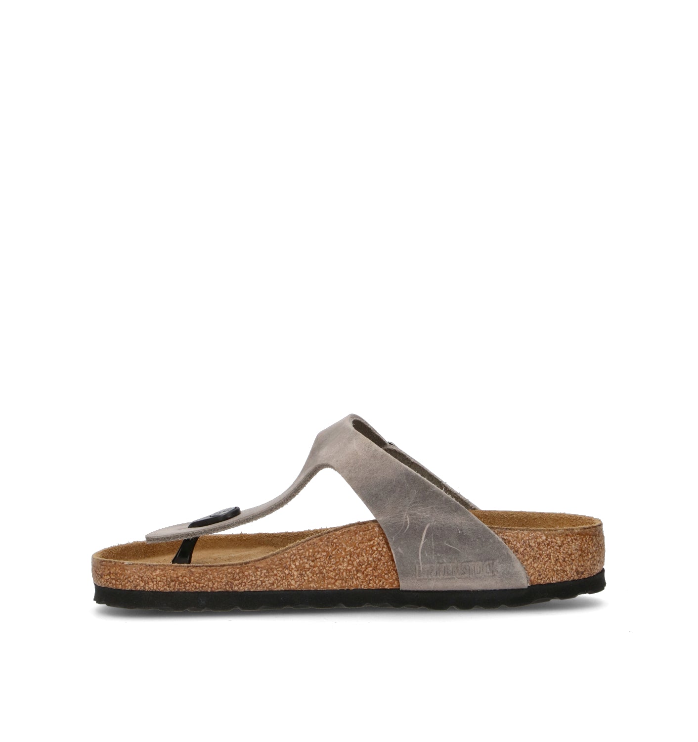 BIRKENSTOCK GIZEH BS Ciabatta donna grigia in pelle