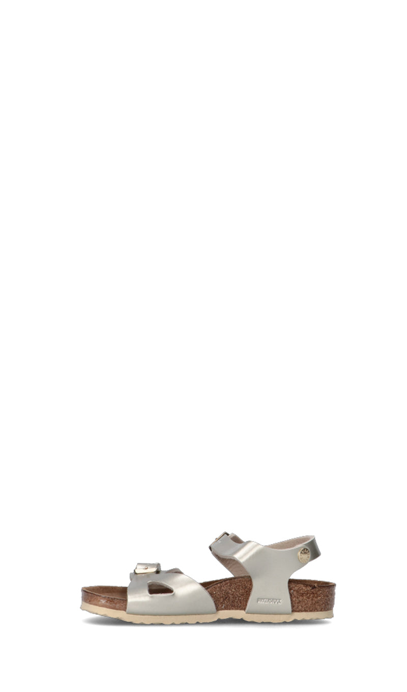 BIRKENSTOCK RIO Sandalo bimba oro