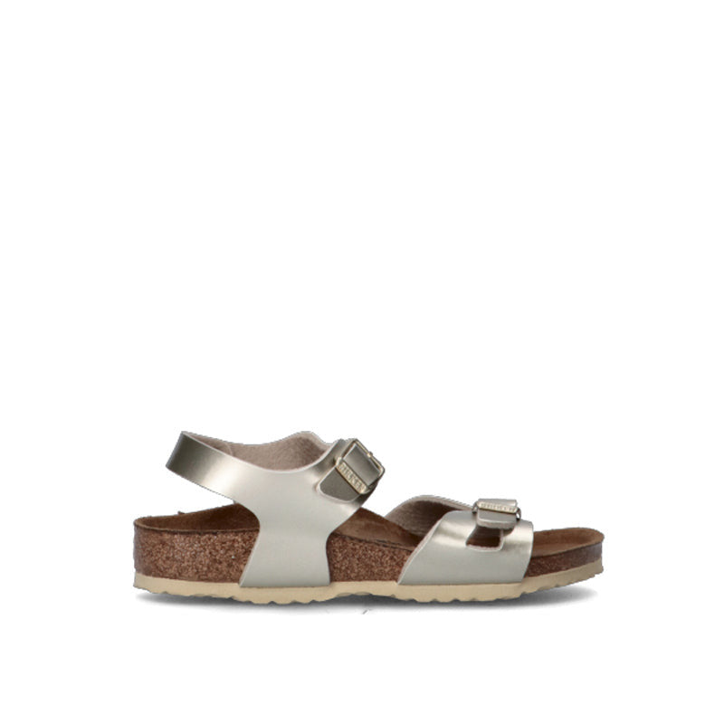 BIRKENSTOCK RIO Sandalo bimba oro