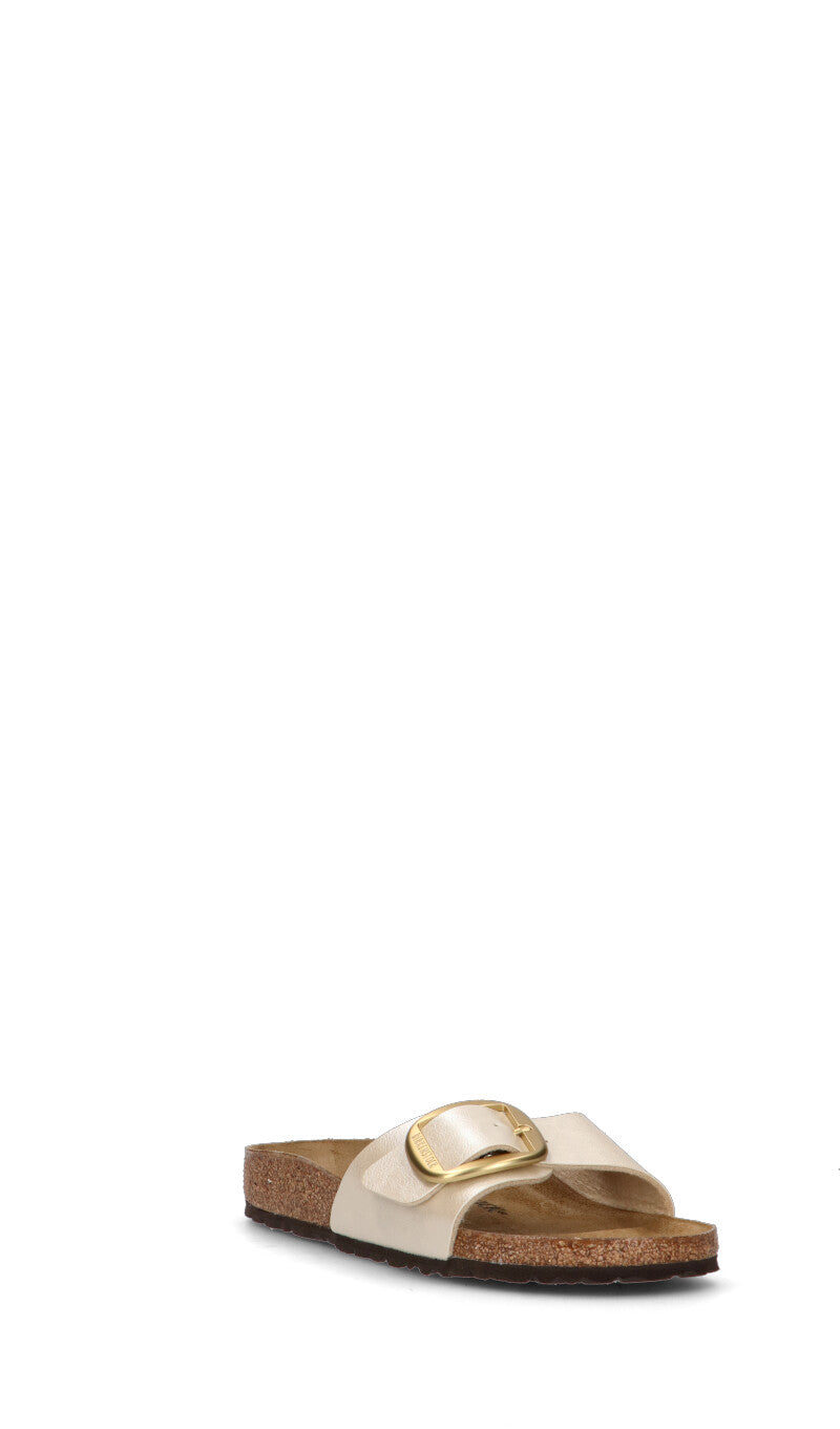 BIRKENSTOCK MADRID BIG BUCKLE Ciabatta donna bianca