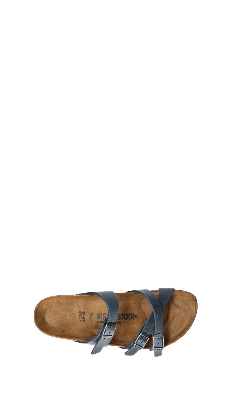 BIRKENSTOCK - FRANCA Ciabatta donna blu