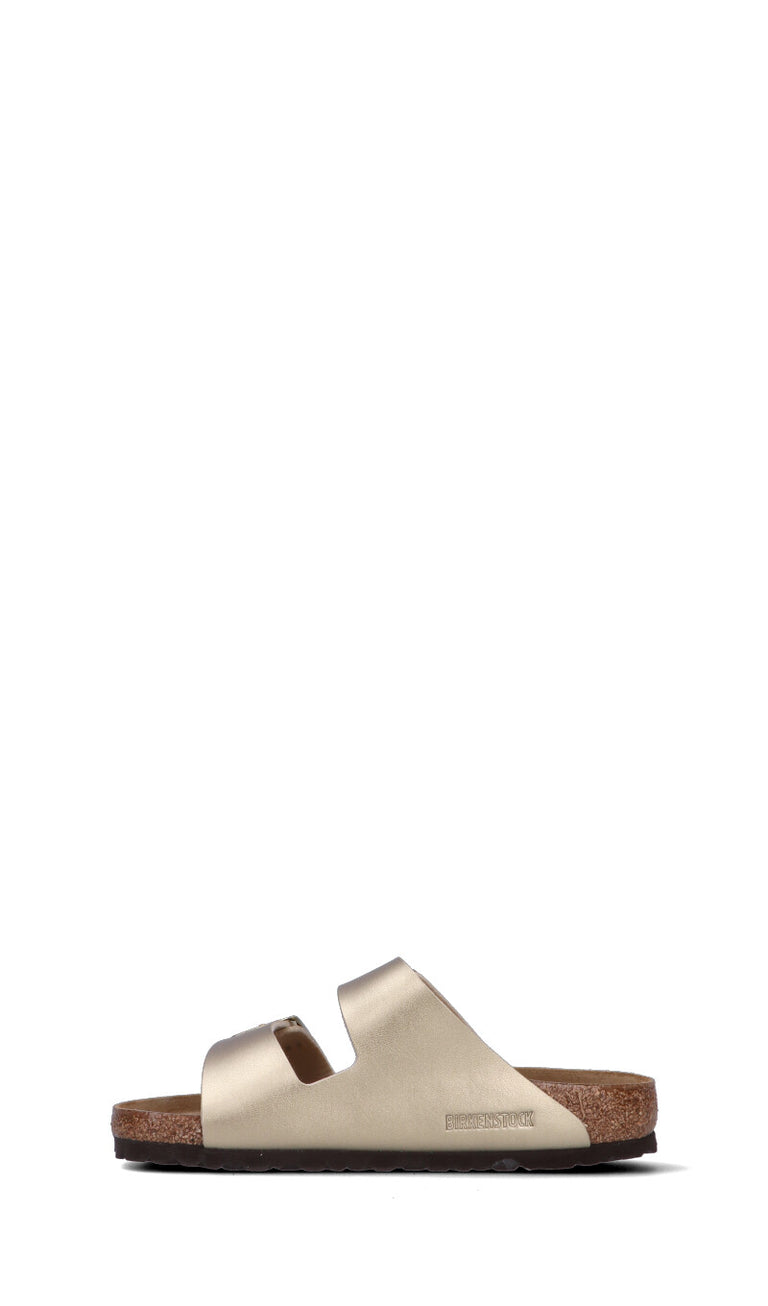 BIRKENSTOCK ARIZONA Ciabatta donna oro