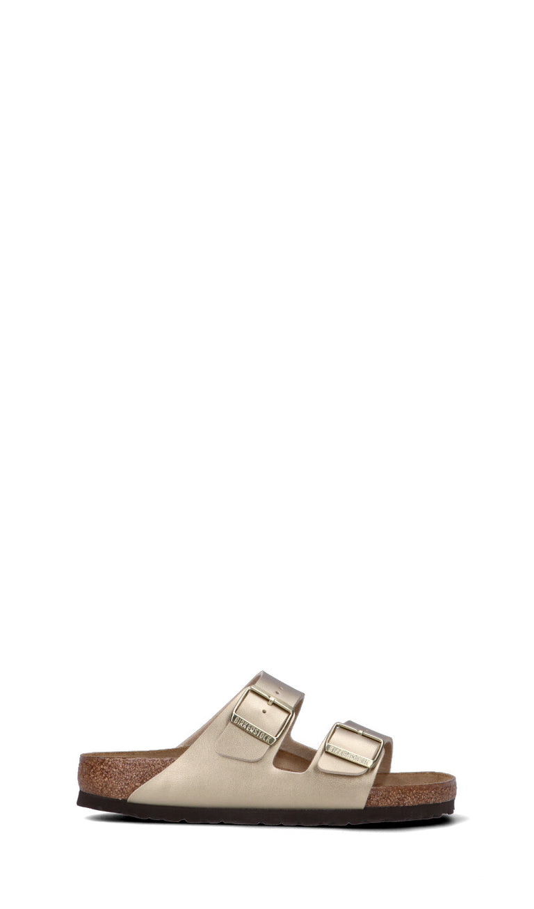 BIRKENSTOCK ARIZONA Ciabatta donna oro