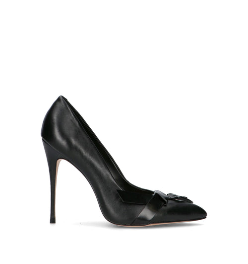 VICENZA Décolleté donna nera in pelle