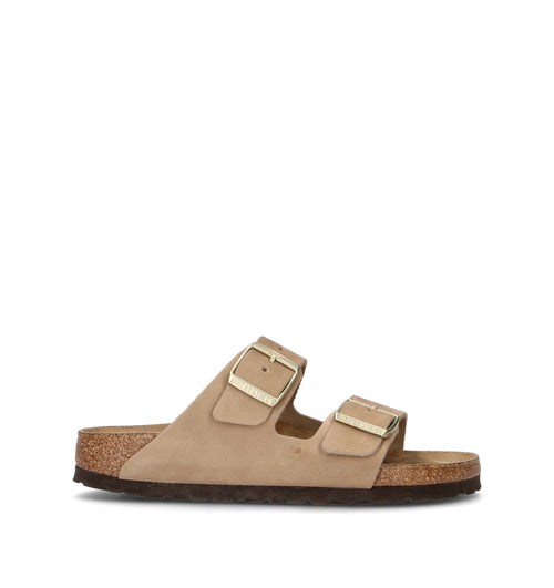 BIRKENSTOCK ARIZONA BS Ciabatta donna sandcastle in suede
