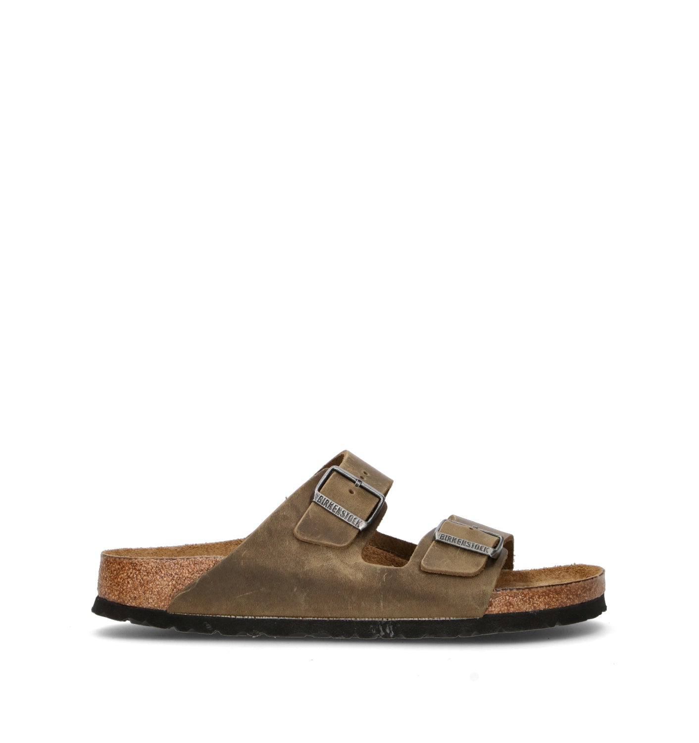 BIRKENSTOCK ARIZONA BS Ciabatta uomo verde in pelle