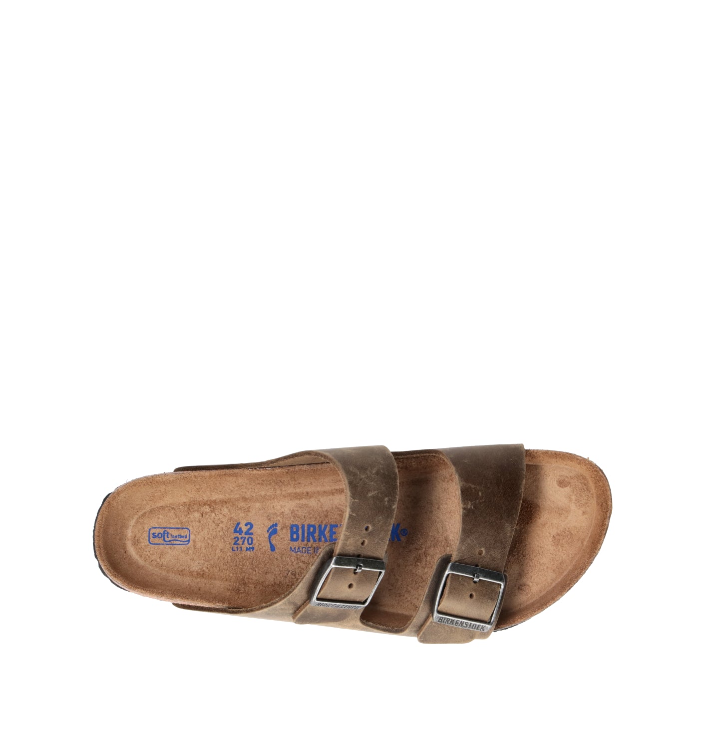 BIRKENSTOCK ARIZONA BS Ciabatta uomo verde in pelle