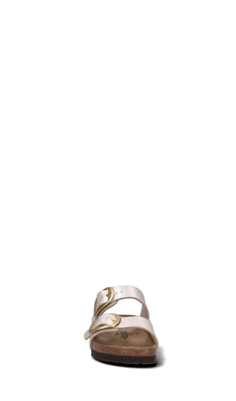 BIRKENSTOCK ARIZONA BUCKLE Ciabatta donna bianca