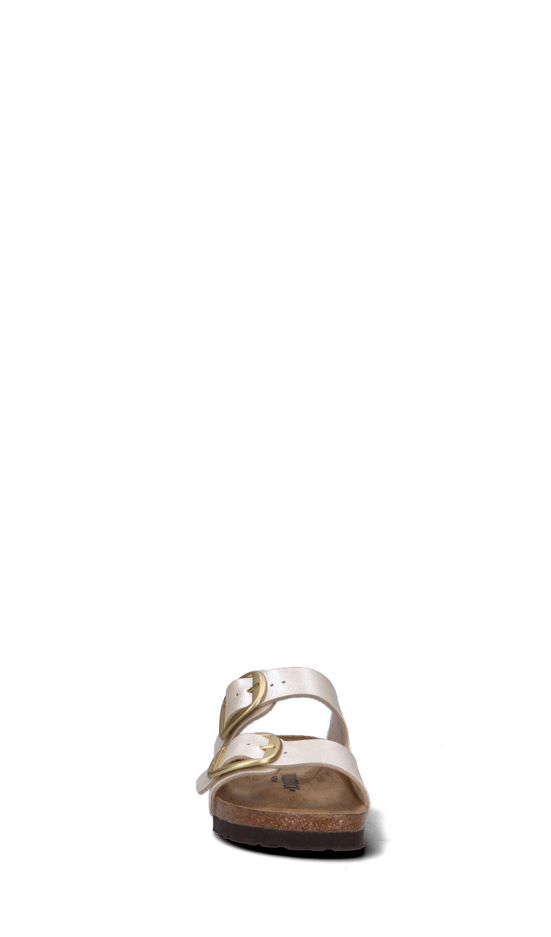 BIRKENSTOCK ARIZONA BUCKLE Ciabatta donna bianca