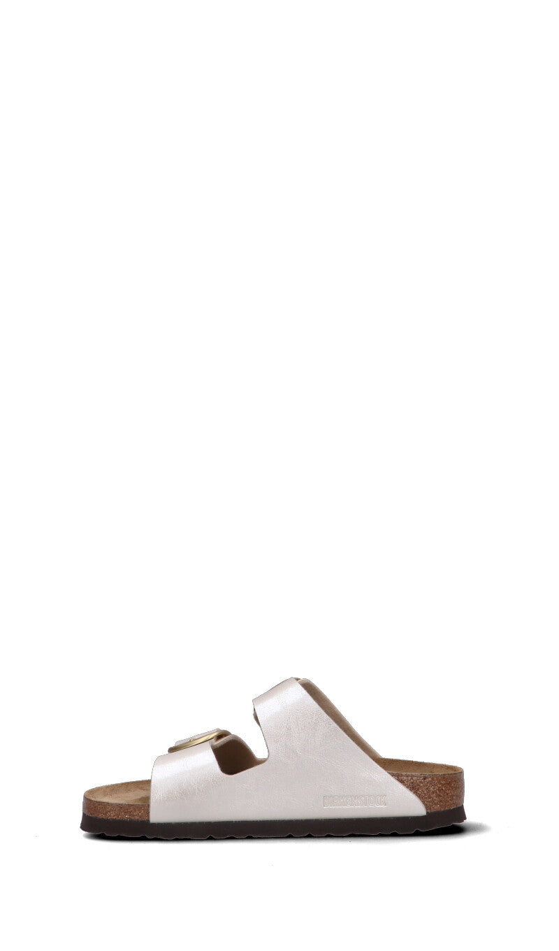 BIRKENSTOCK ARIZONA BUCKLE Ciabatta donna bianca