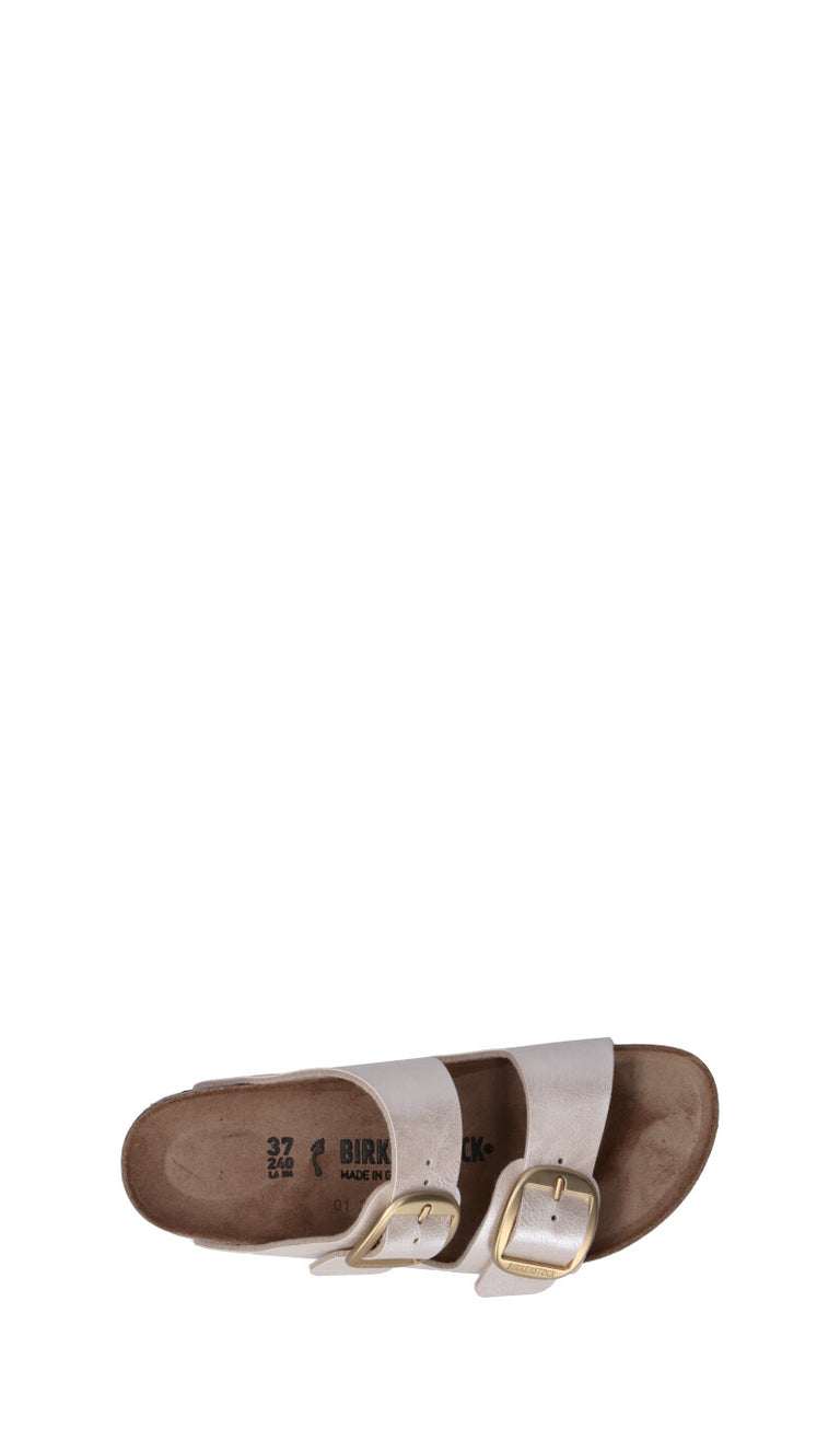 BIRKENSTOCK ARIZONA BUCKLE Ciabatta donna bianca