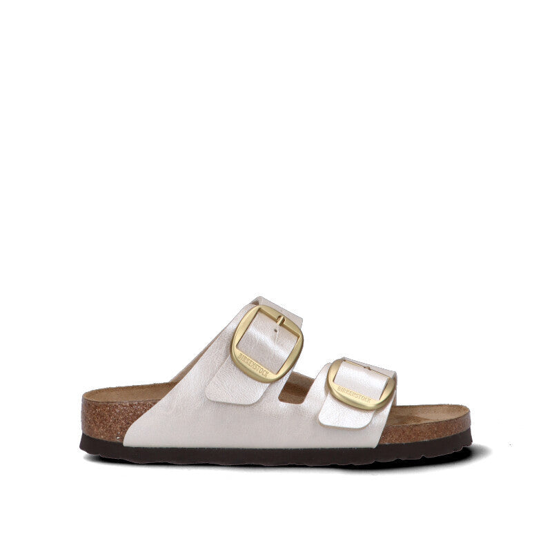 BIRKENSTOCK ARIZONA BUCKLE Ciabatta donna bianca