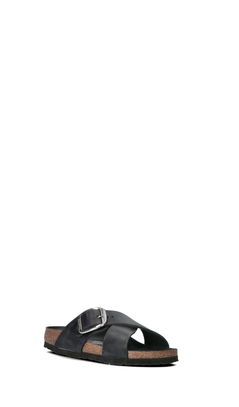BIRKENSTOCK NARROW FIT Ciabatta donna nera