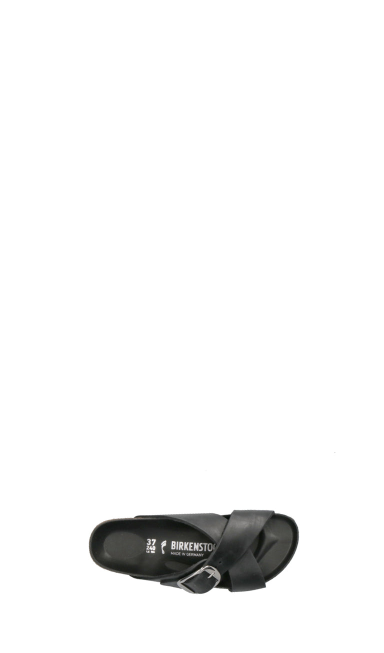 BIRKENSTOCK NARROW FIT Ciabatta donna nera