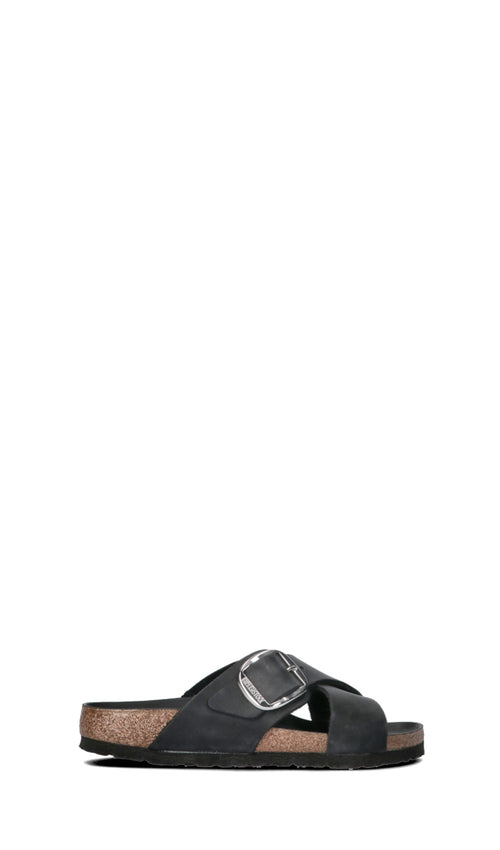 BIRKENSTOCK NARROW FIT Ciabatta donna nera