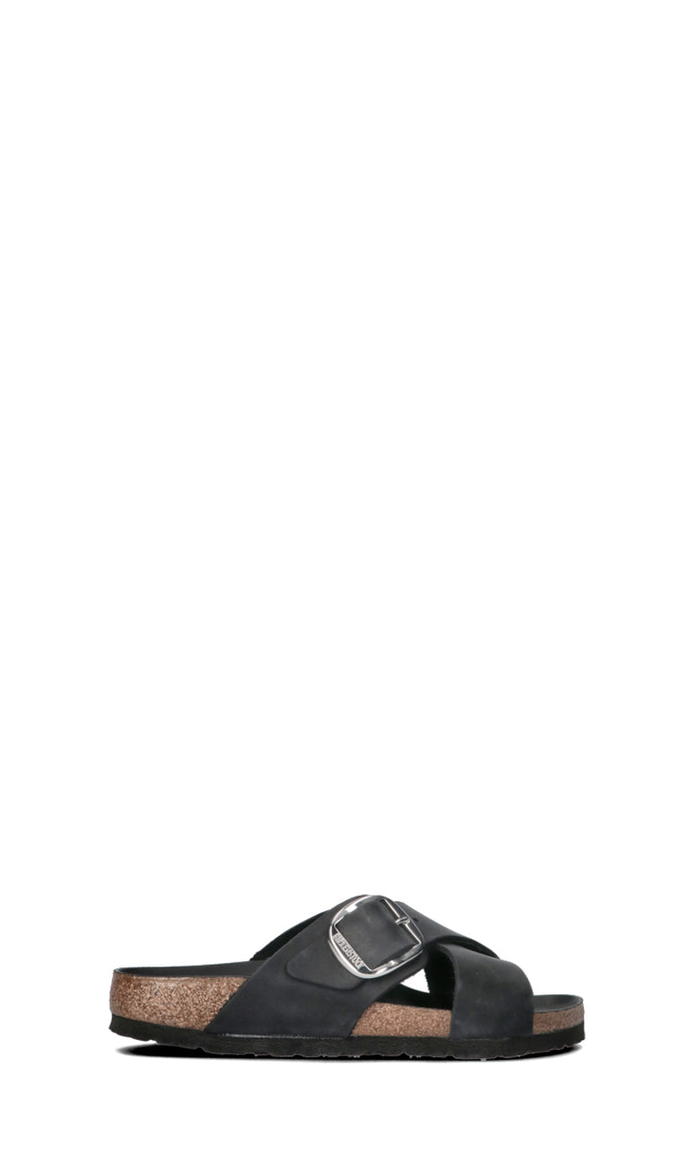 BIRKENSTOCK NARROW FIT Ciabatta donna nera