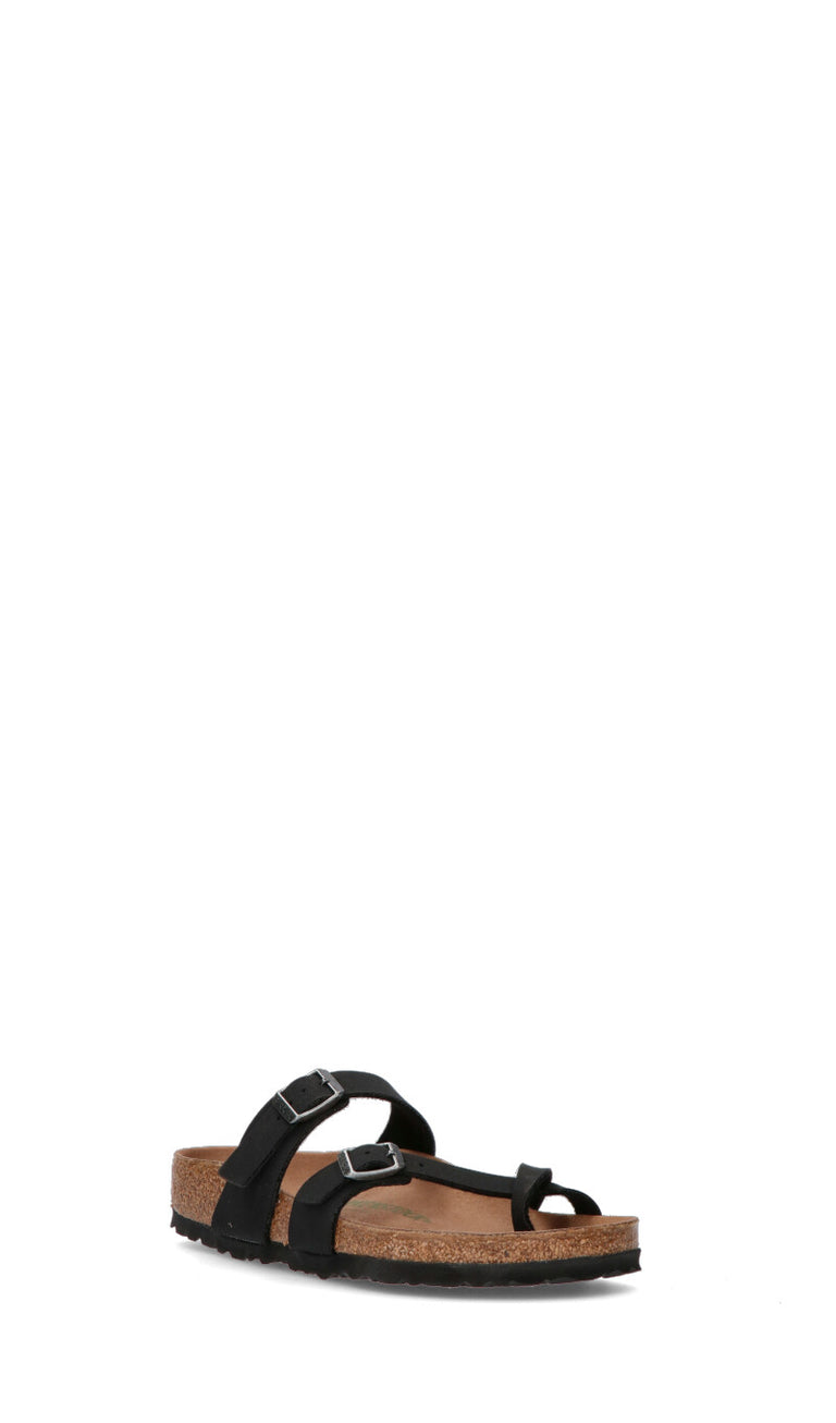 BIRKENSTOCK Ciabatta donna nera/marrone