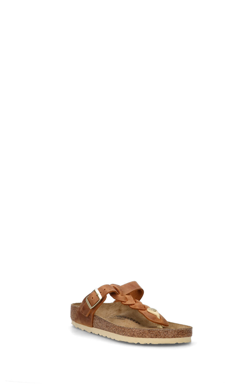 BIRKENSTOCK - GIZEH BRAIDED Ciabatta donna marrone