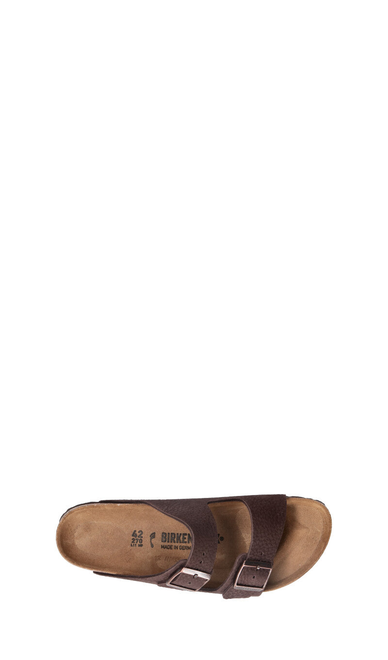 BIRKENSTOCK - ARIZONA BS Ciabatta uomo marrone in pelle