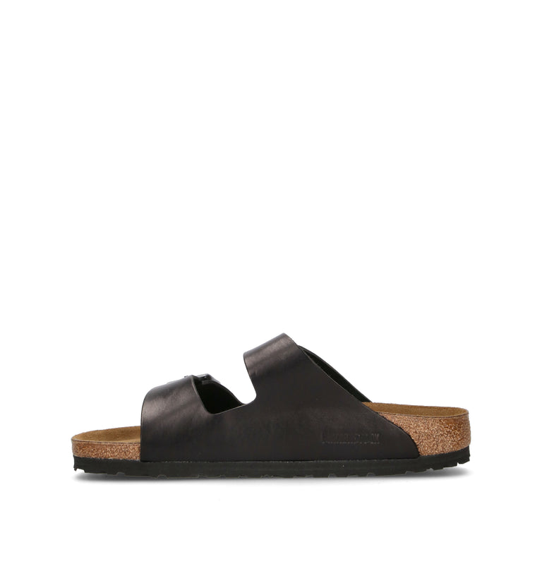BIRKENSTOCK ARIZONA BS Ciabatta uomo nera in pelle