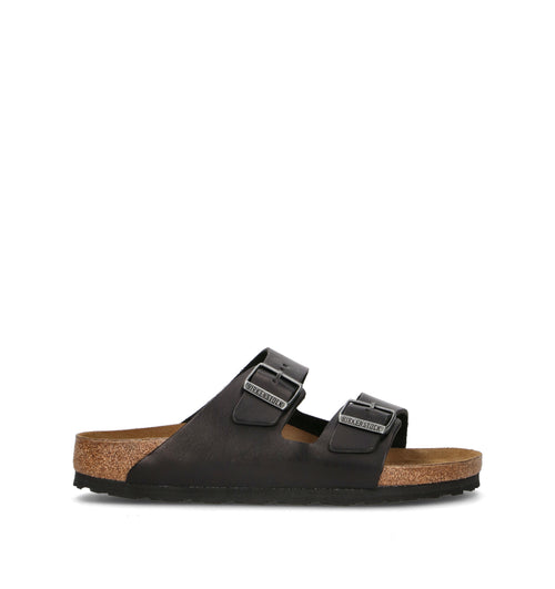 BIRKENSTOCK ARIZONA BS Ciabatta uomo nera in pelle