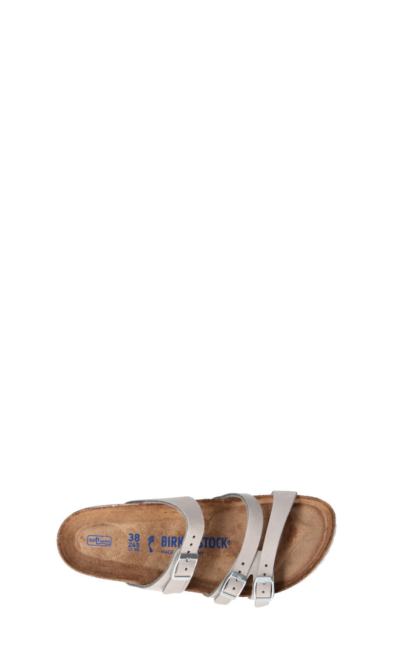 BIRKENSTOCK - FRANCA Ciabatta donna grigia