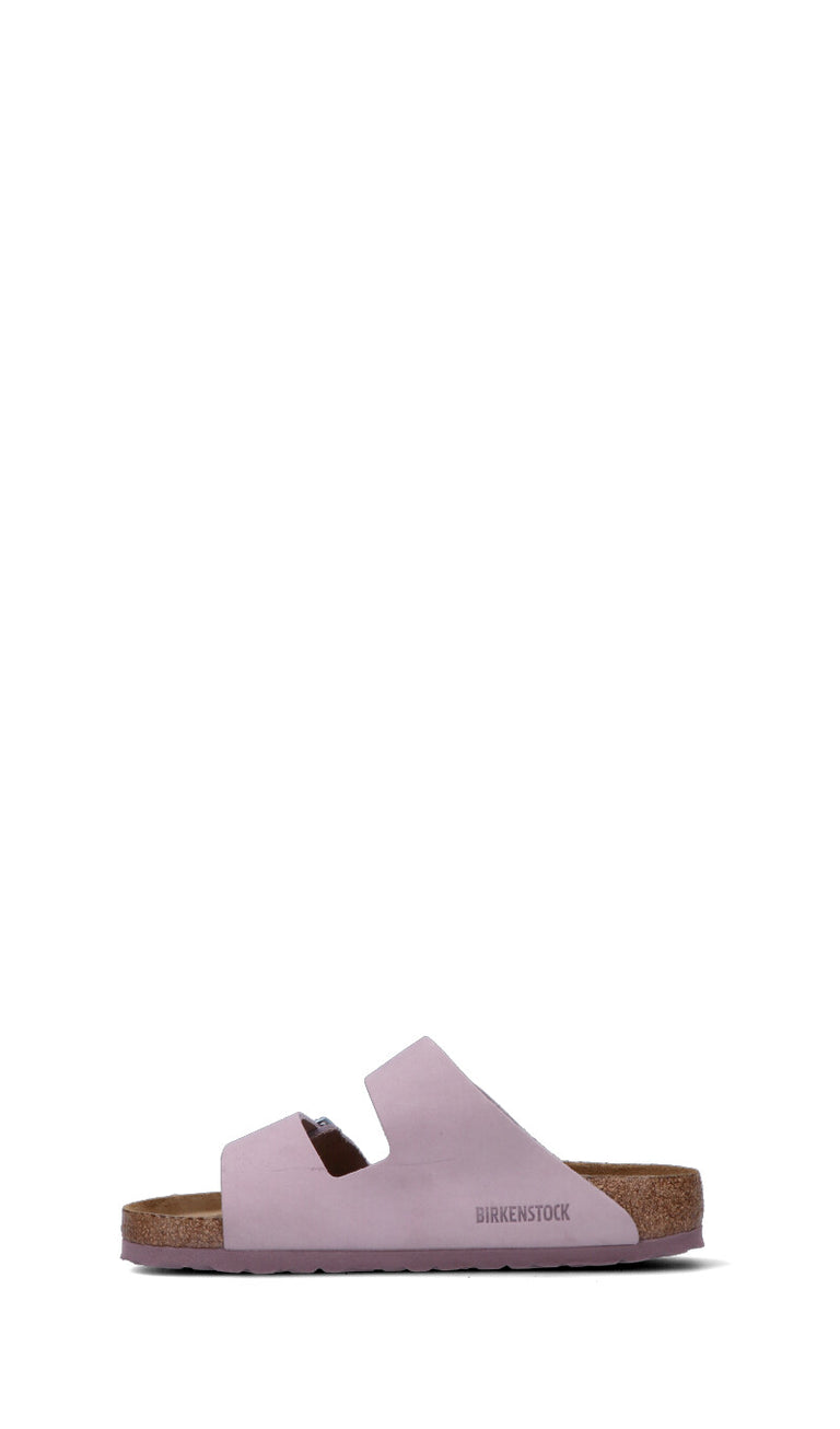BIRKENSTOCK Ciabatta donna lilla in pelle