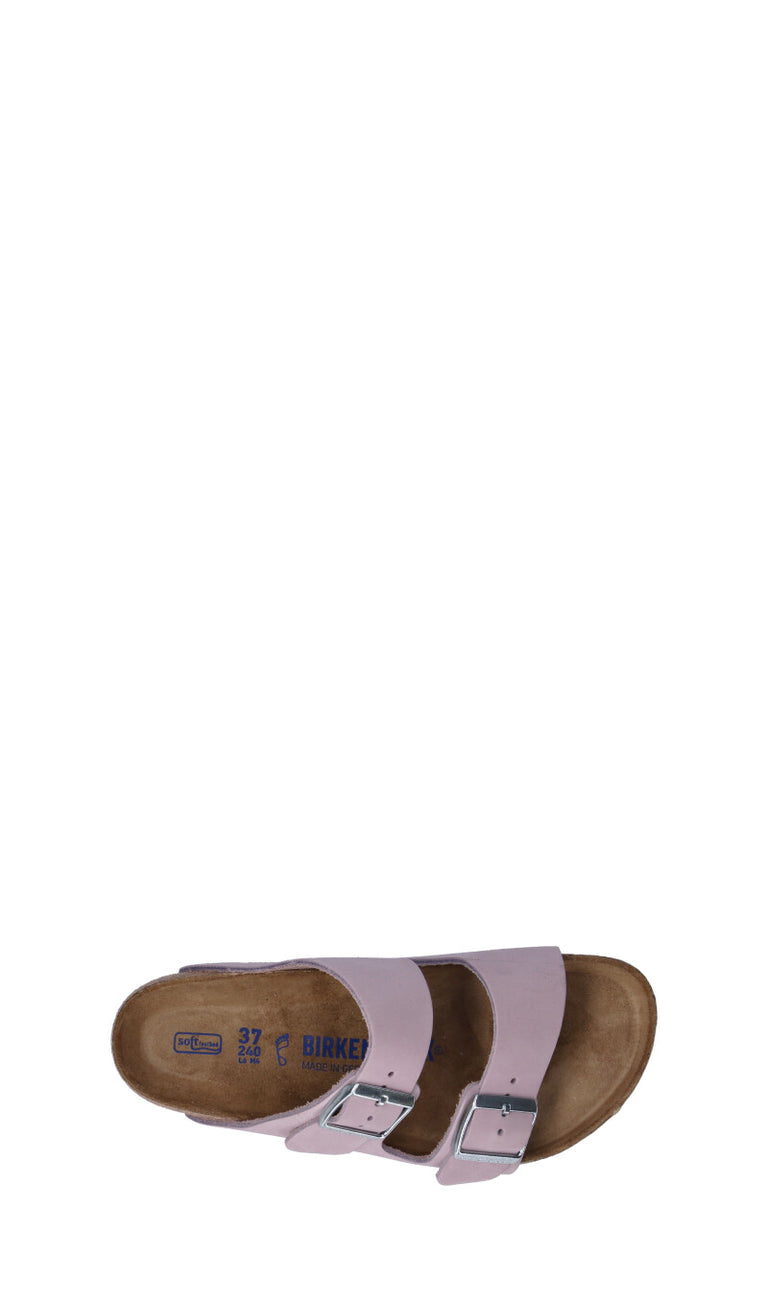 BIRKENSTOCK Ciabatta donna lilla in pelle
