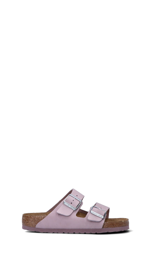 BIRKENSTOCK Ciabatta donna lilla in pelle