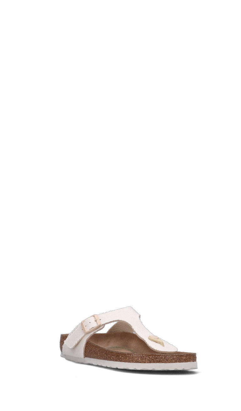 BIRKENSTOCK GIZEH Ciabatta donna panna
