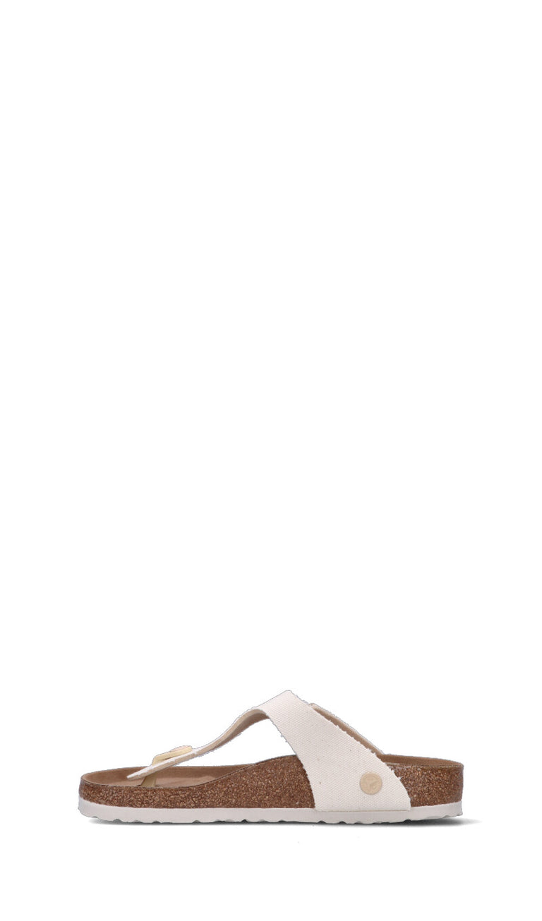 BIRKENSTOCK GIZEH Ciabatta donna panna