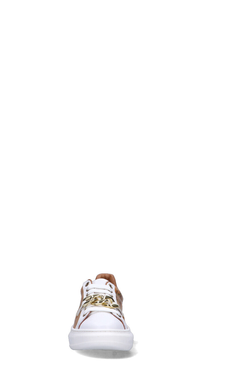 ALVIERO MARTINI Sneaker ragazza bianca in pelle