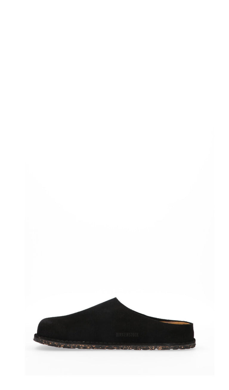 BIRKENSTOCK Ciabatta uomo nera in suede