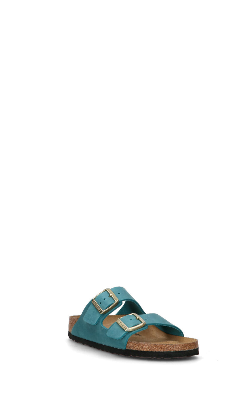 BIRKENSTOCK ARIZONA BS Ciabatta donna blu in pelle