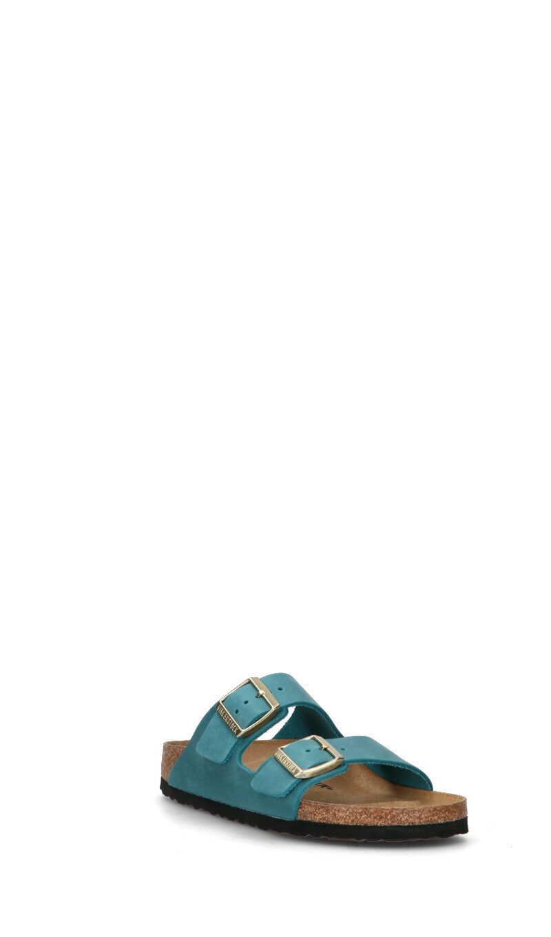 BIRKENSTOCK ARIZONA BS Ciabatta donna blu in pelle