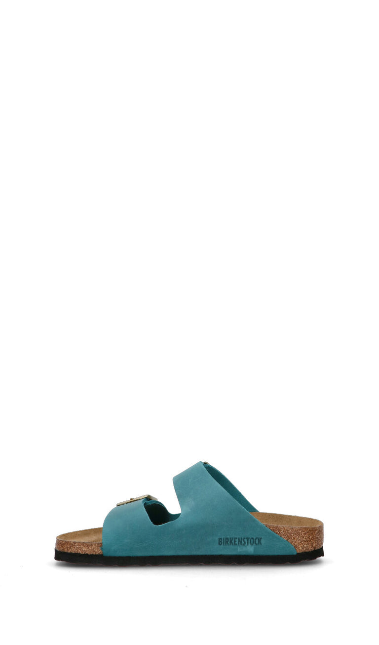 BIRKENSTOCK ARIZONA BS Ciabatta donna blu in pelle