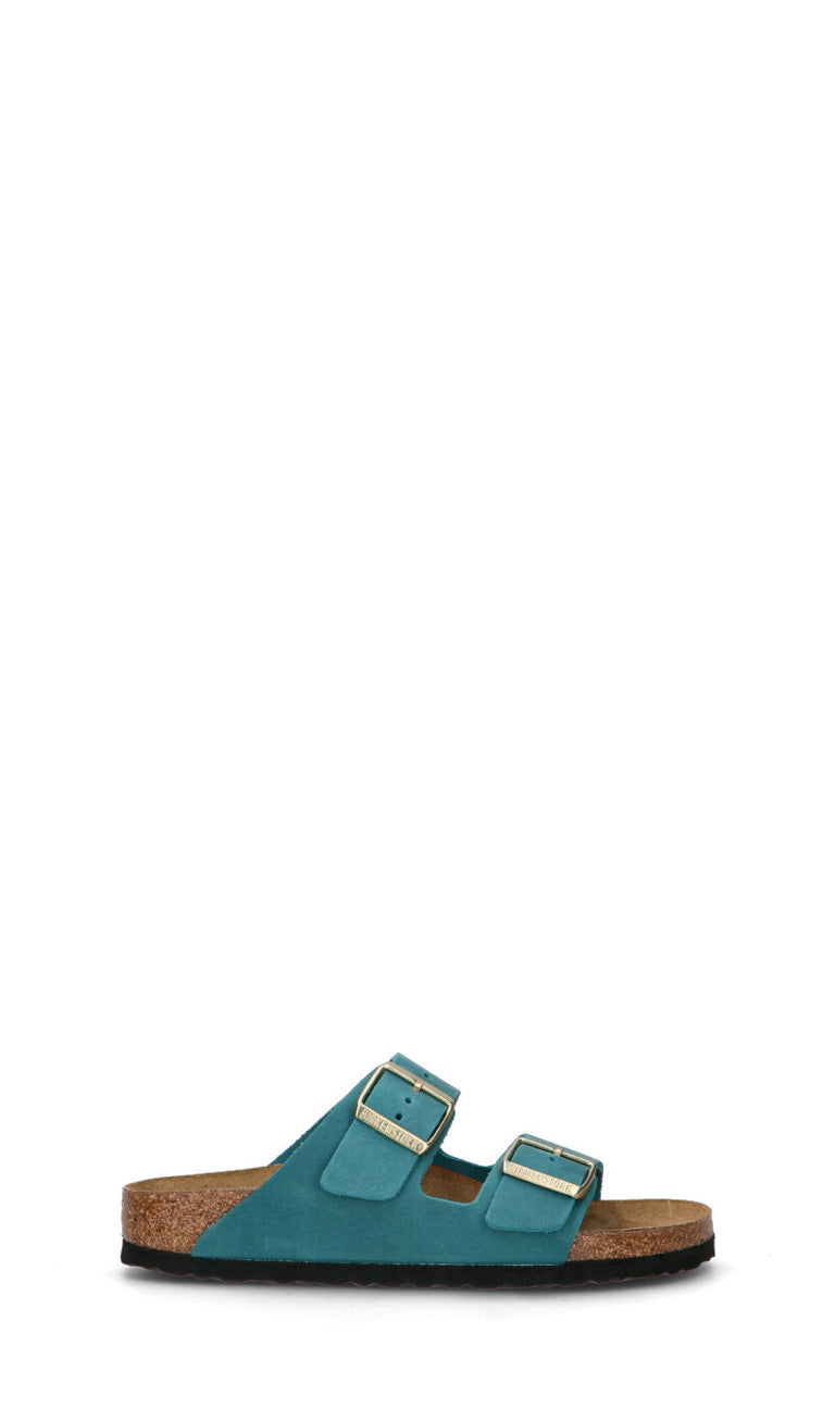 BIRKENSTOCK ARIZONA BS Ciabatta donna blu in pelle