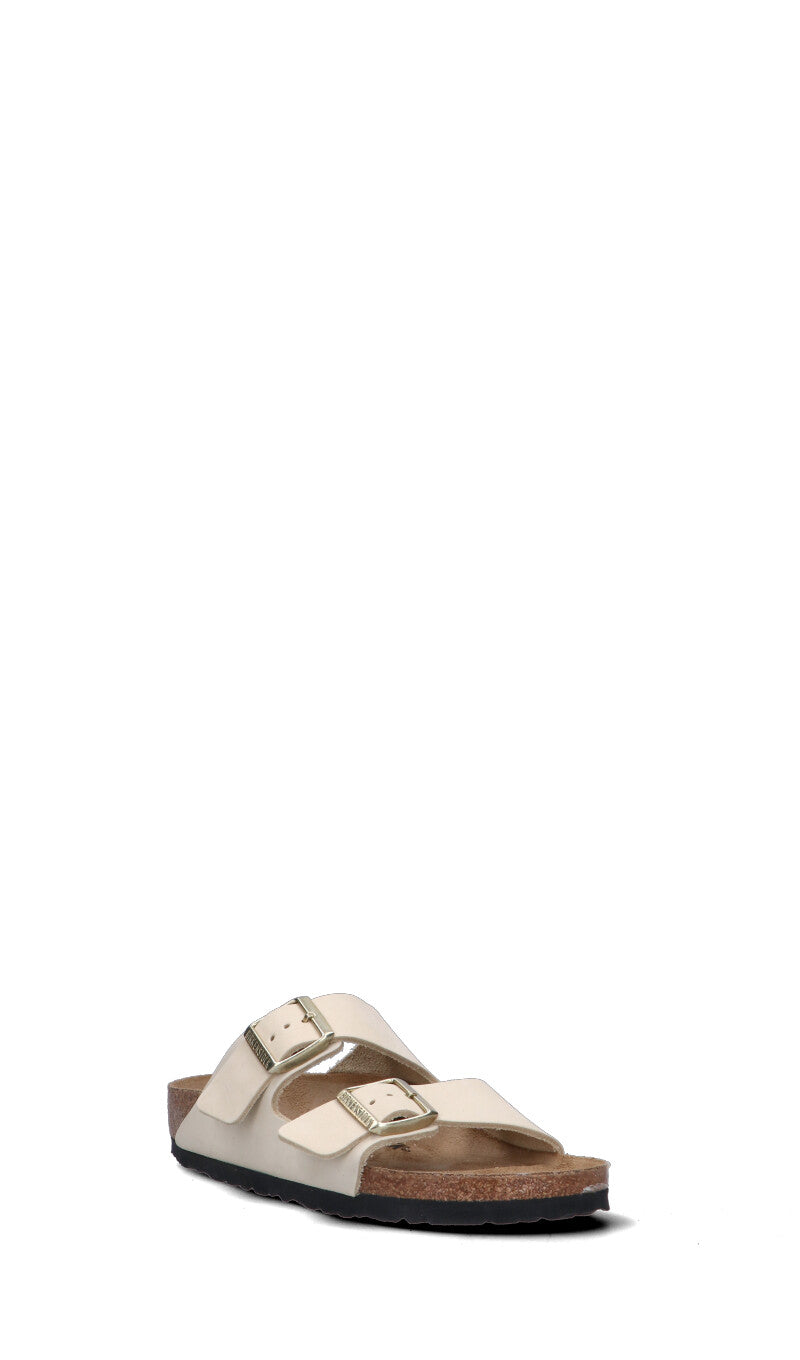 BIRKENSTOCK ARIZONA BS Ciabatta donna bianca in pelle