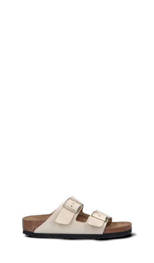 BIRKENSTOCK ARIZONA BS Ciabatta donna bianca in pelle