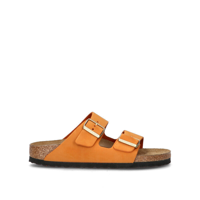 BIRKENSTOCK ARIZONA BS Ciabatta donna arancio in pelle