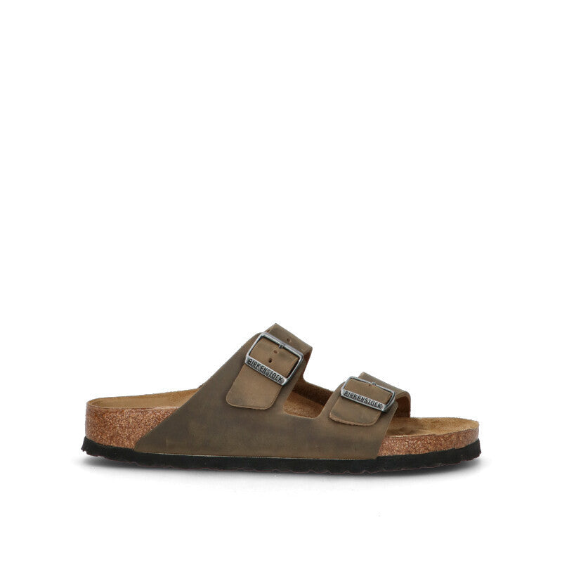 BIRKENSTOCK ARIZONA Ciabatta donna khaki