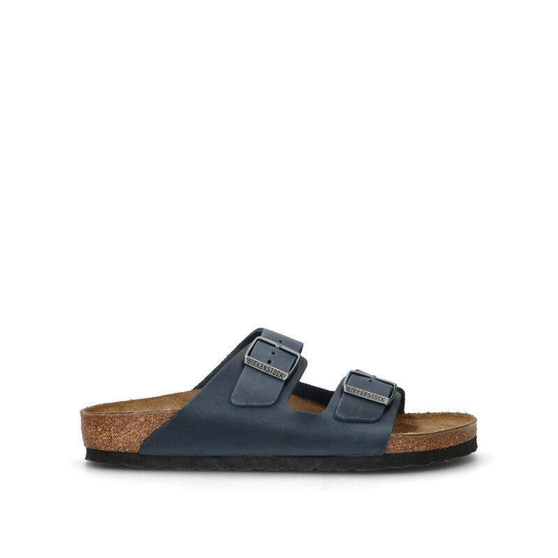 BIRKENSTOCK ARIZONA BS Ciabatta uomo blu in pelle