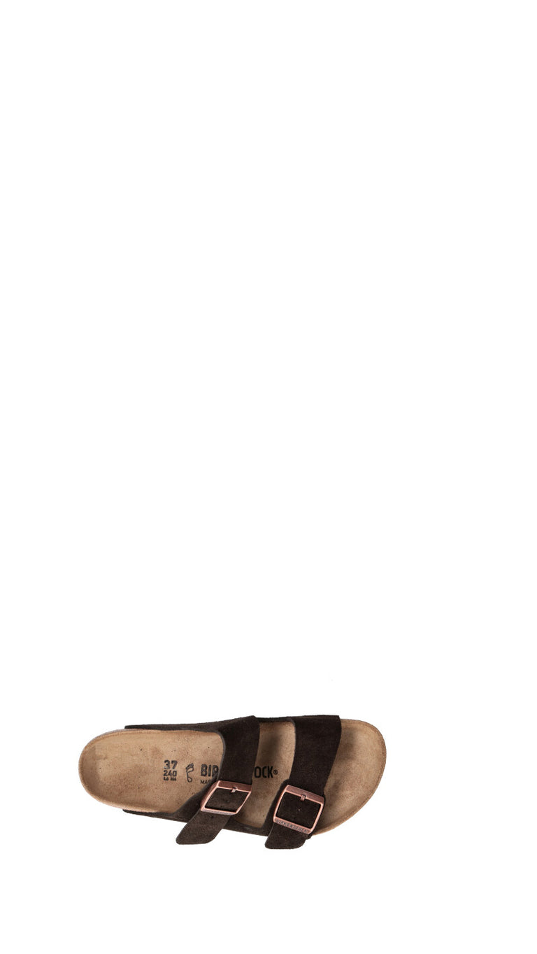 BIRKENSTOCK ARIZONA BS Ciabatta donna marrone in suede